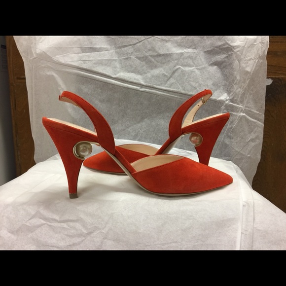 NiB NICHOLAS KIRKWOOD Penelope Pearl Slingback 38 - Picture 6 of 8